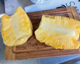 Une image de l'étape 2 de Salade d'ananas à la fleur d’oranger.