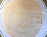 A picture of step 5 of Beef and Bean Burritos.