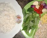 Foto langkah ke 1 dari resep Nasi Bakar Sewir Telur.