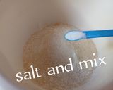 A picture of step 3 of Coconut Pancakes.