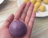 Foto langkah ke 6 dari resep Onde Ubi Ungu / Sesame Ball.