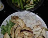 A picture of step 1 of Shukto.