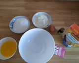 Une image de l'étape 1 de Cookies aux pépites chocolat.