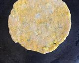 A picture of step 2 of Raw & Ripe Mango 🥭 Thepla With Barley Flour.