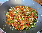 Foto del paso 8 de la receta: Arroz frito con camarones