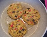 Foto del paso 3 de la receta Hamburguesa de berenjena y pimiento de piquillo