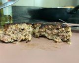 A picture of step 4 of Hambagu(Japanese hamburger)|Made easy.