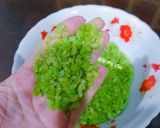 Hình bước làm 1 của món Xôi Cốm Hạt Sen