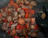 Foto langkah ke 4 dari resep Sosis bakso lada hitam.