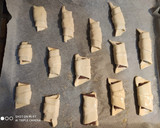 Foto del paso 4 de la receta: Mini croissants de barrita kinder y chocolate milka oreo