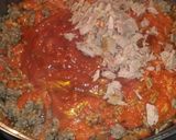 Foto del paso 6 de la receta: Tornillos de pimiento rojo y atún