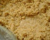 A picture of step 3 of Moong daal ka halwa.