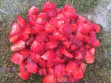 Homemade strawberry jam