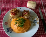 Foto del paso 19 de la receta: Filet de merluza relleno de verduras y puré de calabazas