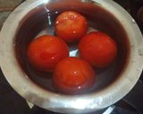 A picture of step 10 of Palak Paneer Tomato Curry.