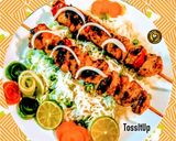 A picture of step 1 of Chicken Seekh Kabab.