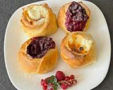 Fibriya túrós-lekváros rózsa és mákos babka keto GM recept fázis 3 fotója
