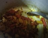 A picture of step 4 of Vegetable Masala Khichdi.