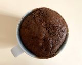 A picture of step 3 of Instant Mocha Mug Cake.