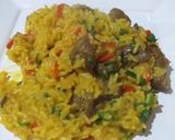 Foto del paso 8 de la receta: Arroz amarillo riquísimo con carne