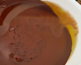 Foto del paso 1 de la receta: Cremoso de chocolate con guindilla y grué de cacao 🔥🔥🔥