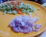 சாதம்,ரசம்,பீன்ஸ் கேரட் பொரியல் ரெசிபி ஸ்டேப் 1 புகைப்படம்