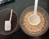 A picture of step 2 of Ragi Sevai.