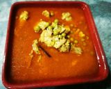 A picture of step 5 of Matar Chicken 🍲.