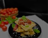 صورة لخطوة 3 من وصفة وافل البيتزا |PIZZA WAFFLE