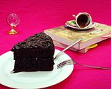 عکس مرحله 2 از دستور کیک دبل چاکلت (کافی شاپی)