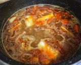 Csülkös bableves teljes kiőrlésű csipetkével recept fázis 2 fotója