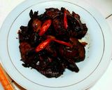 Foto langkah ke 4 dari resep Gongso Ati Ampela Usus & Daging Ayam.