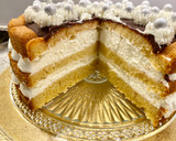 Foto del paso 13 de la receta: Pastel de mantequilla, nata y ganaché