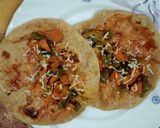 A picture of step 3 of Carrot And Cheese Chapati Roll.