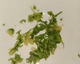 A picture of step 1 of Omelette Paratha..