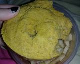 Foto del paso 3 de la receta: Tortita fit de banana y avena fácil en microondas