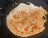 A picture of step 3 of Mix dal chilla.