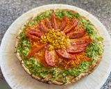 Foto del paso 4 de la receta: Tarta de colores veraniega