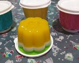 Foto langkah ke 4 dari resep 🍮Puding Labu Susu Pandan.
