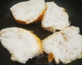A picture of step 3 of Desi french toast.