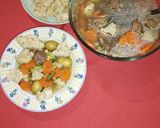 Őzgerinc leves lestyános daragaluskával recept fázis 2 fotója