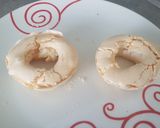 A picture of step 2 of Easter Nest with Meringue and Chocolate Mousse.