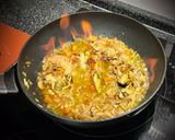 Foto del paso 5 de la receta: Sargo con langostinos y cremoso de mejillones