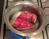 A picture of step 1 of Sweet Potato Mousse.