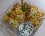 A picture of step 3 of Prawn / shrimps Biryani (Indian style).
