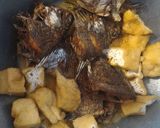 Foto langkah ke 4 dari resep Mujaher tahu santan pedas.