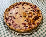 Une image de l'étape 16 de Flan pâtissier aux fruits rouges et cranberries.