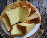 Foto langkah ke 7 dari resep Simple Vanilla Sponge Cake (cuma 5 bahan).
