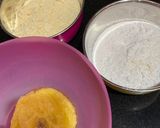A picture of step 3 of Besan laddoo.