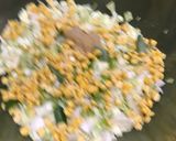 A picture of step 1 of Cabbage Chana Dal Vada.